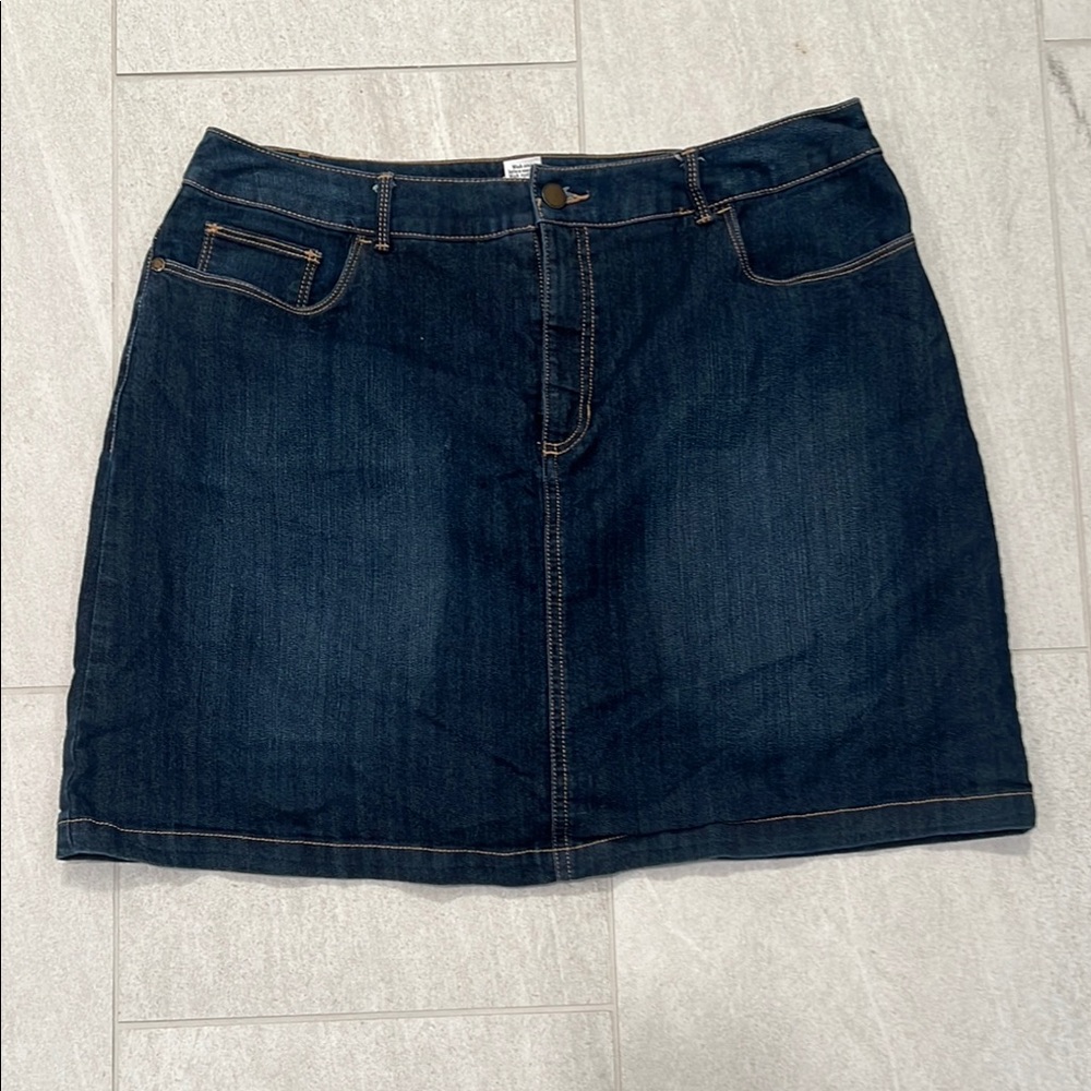Croft & Barrow DenimSkirt